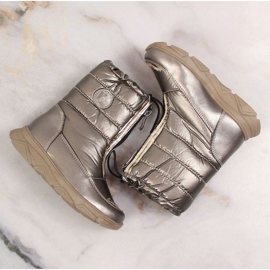 Botas de nieve impermeables con membrana Kornecki KOR6920B dorado 4