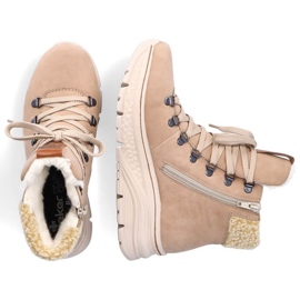 Botas aislantes impermeables Rieker W RKR572 beige 7