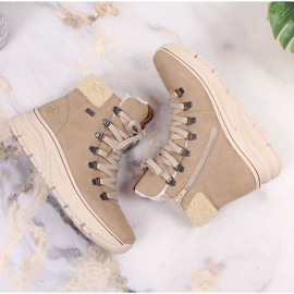 Botas aislantes impermeables Rieker W RKR572 beige 16
