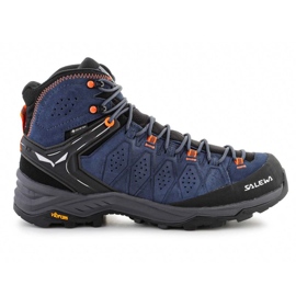 Zapatos Salewa Ms Alp Trainer 2 Mid Gtx 61382-8675 azul 7