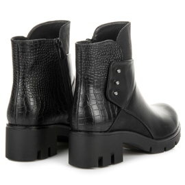 Groto Gogo Botas de mujer con protector negro 2