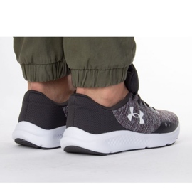 Zapatos Under Armour Charged Pursuit 3 Twist 3025945-100 gris 4
