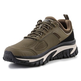 Zapatos Skechers Arch Fit Road Walker-Recon 237333-OLBK marrón 4