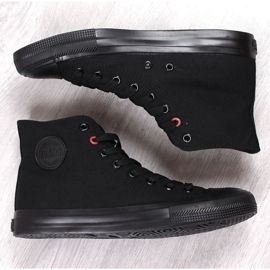 Zapatillas altas y deportivas Big Star T274033 INT1826 negro 5