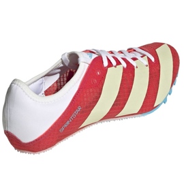 Zapatillas con pinchos adidas Sprintstar GY3537 rojo 4