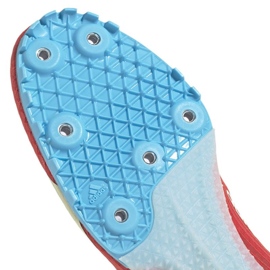 Zapatillas con pinchos adidas Sprintstar GY3537 rojo 5