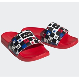 Chanclas Adidas Adilette Comfort Spiderman K HP7758 rojo 5