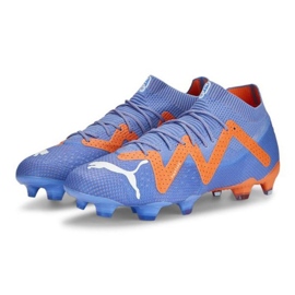 Zapatillas de fútbol Puma Future Ultimate FG/AG 107165 01 azul azul 3