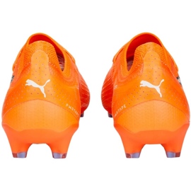 Puma Ultra Ultimate FG/AG M 107163 01 zapatos de fútbol naranja naranjas y tintos 3