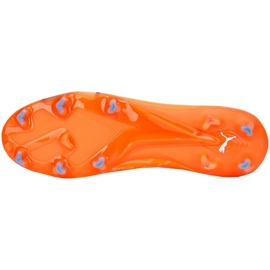 Puma Ultra Ultimate FG/AG M 107163 01 zapatos de fútbol naranja naranjas y tintos 4