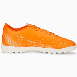 Zapatillas de fútbol Puma Ultra Play Tt 107226 01 naranja naranjas y tintos 4