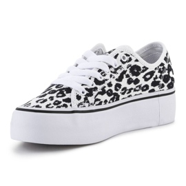 Zapatos DC Manual Plataforma Cheetah print AdyS300280-Che W 300280-CHE blanco 3