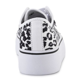 Zapatos DC Manual Plataforma Cheetah print AdyS300280-Che W 300280-CHE blanco 11