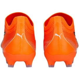 Puma Ultra Match FG/AG M 107217 01 zapatos de fútbol naranja naranjas y tintos 3
