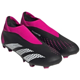 Adidas Predator Accuracy.3 Ll Fg M GW4597 zapatos negro negro 3