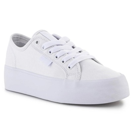 Zapatos de plataforma manual DC W ADJS300280-WW0 blanco 8