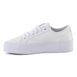 Zapatos de plataforma manual DC W ADJS300280-WW0 blanco 12