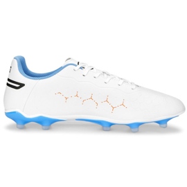 Puma King Match FG/AG M 107257 01 zapatos de fútbol blanco blanco 6