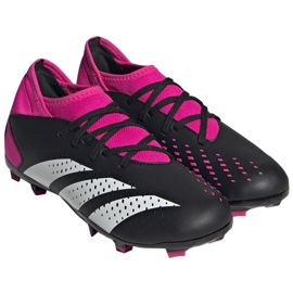 Adidas Predator Accuracy.3 Fg Jr GW4609 zapatos de fútbol negro negro 3