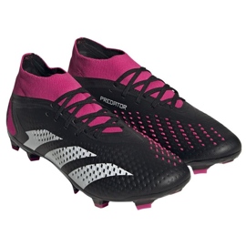 Adidas Predator Accuracy.2 Fg M GW4586 zapatos de fútbol negro negro 3