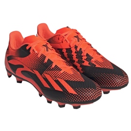 Zapatillas de fútbol Adidas X Speedportal Messi.4 Fg GZ5140 naranja naranjas y tintos 3