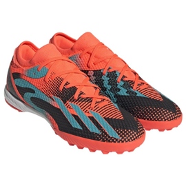 Botas de fútbol Adidas X Speedportal Messi.3 Tf M GZ5142 naranja naranjas y tintos 3