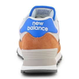 New Balance Zapatos WL574QB naranja 3