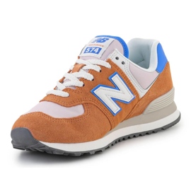 New Balance Zapatos WL574QB naranja 7