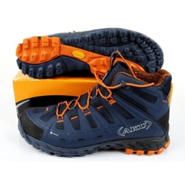 Zapatillas trekking Aku Selvatica Mid Gtx M 672063 azul 3