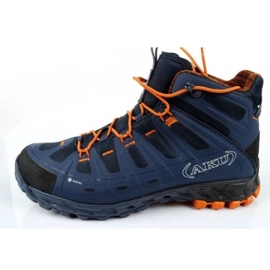 Zapatillas trekking Aku Selvatica Mid Gtx M 672063 azul 4