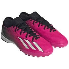 Botas de fútbol Adidas X Speedportal.3 Tf Jr GZ2465 rosado rosas y morados 3