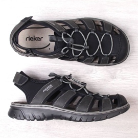 Sandalias cerradas Rieker 26770-00 RKR584 negro 4