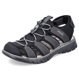 Sandalias cerradas Rieker 26770-00 RKR584 negro 5