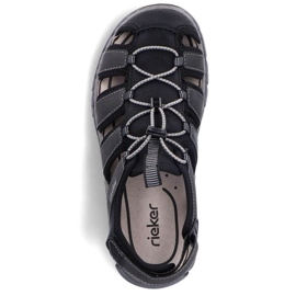 Sandalias cerradas Rieker 26770-00 RKR584 negro 7