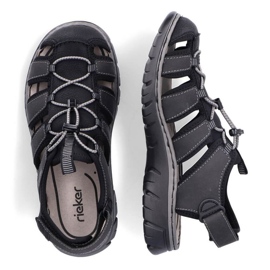 Sandalias cerradas Rieker 26770-00 RKR584 negro 13