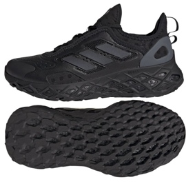 Zapatillas running adidas Web Boost Jr HQ4210 negro 7