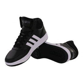 Zapatillas Adidas Hoops Mid 3.0 GW0402 negro 6