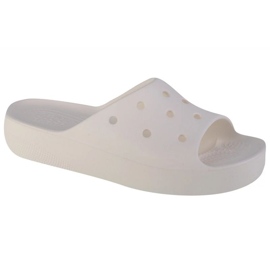 Chanclas Crocs Classic Platform Slide 208180-100 blanco 4