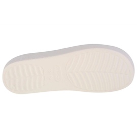 Chanclas Crocs Classic Platform Slide 208180-100 blanco 7