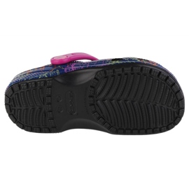 Zuecos para niños Crocs Disney Villains Classic 207722-001 azul 3