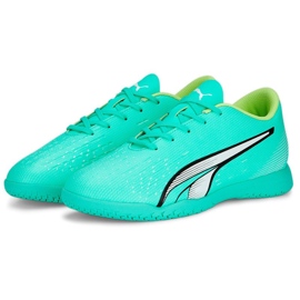 Puma Ultra Play It Jr 107237 01 zapatos de fútbol verde verde 7
