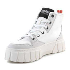 Zapatos Palladium Pallatower Hi W 98573-116-M blanco 3