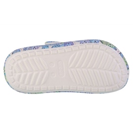 Zuecos Crocs Cutie Crush Butterfly Niños 208298-94S blanco 3