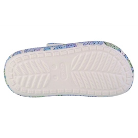 Zuecos Crocs Cutie Crush Butterfly Niños 208298-94S blanco 7