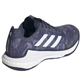 Zapatillas de voleibol adidas CrazyFlight W HR0632 azul azul 4