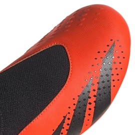 Adidas Predator Accuracy.3 Fg Ll Jr GW4607 zapatos de fútbol naranja naranjas y tintos 6