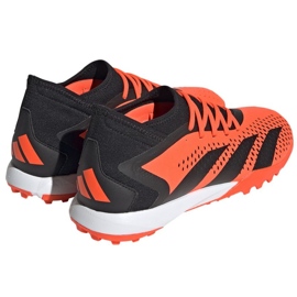Adidas Predator Accuracy.3 Tf M GW4638 zapatos de fútbol naranja naranjas y tintos 4