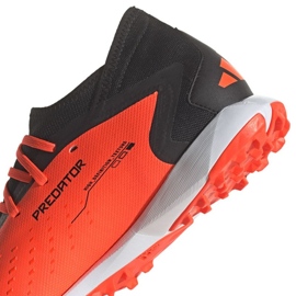Adidas Predator Accuracy.3 Tf M GW4638 zapatos de fútbol naranja naranjas y tintos 6