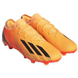 Adidas X Speedportal.3 Fg M GZ5077 zapatos de fútbol naranja naranjas y tintos 7
