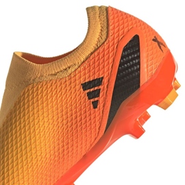 Adidas X Speedportal.3 Ll Fg M GZ5067 zapatos de fútbol naranja naranjas y tintos 6
